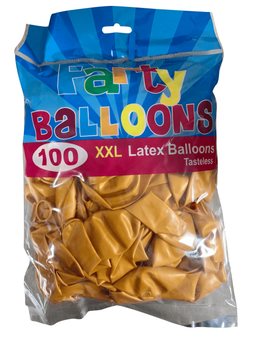 Ballonen XL Goud lachgas 1000 stuks