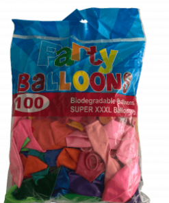 Ballonen XL Colormix lachgas 10 stuks