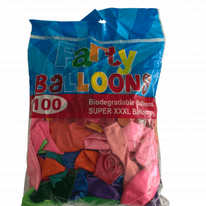 Ballonen XL Colormix lachgas 1000 stuks